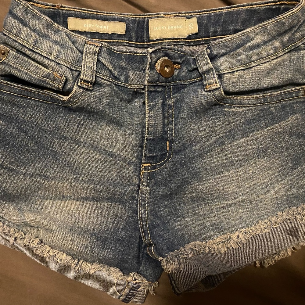 Lucky Brand Blue Denim Shorts